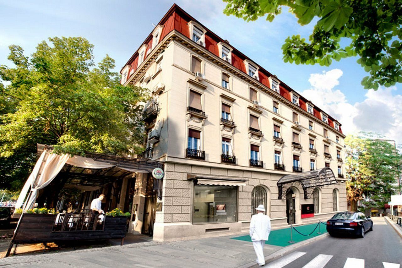 Hotel Manjez Centar Belgrad Exterior foto